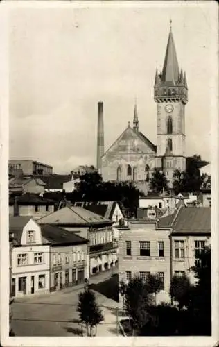 Ak Dvůr Králové nad Labem Königinhof Region Königgrätz, Teilansicht