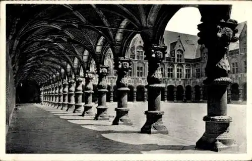 Ak Lüttich Lüttich Wallonien, Premiere Cour du Palais