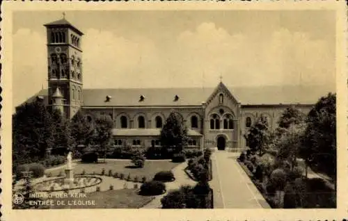 Ak Westmalle Malle Flanders Antwerpen, Zisterzienserabtei, Kirche