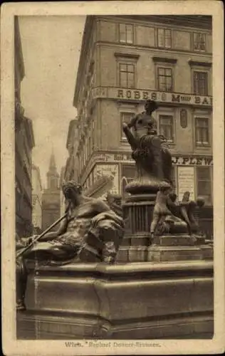 Ak Wien 1 Innere Stadt, Raphael Donner-Brunnen