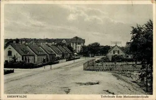 Ak Eberswalde, Triftstraße Ecke Marienwerderstraße