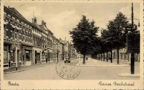 Ak Breda Nordbrabant Niederlande, Nieuwe Boschstraat