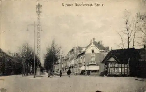 Ak Breda Nordbrabant Niederlande, Nieuwe Boschstraat