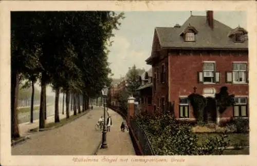 Ak Breda Nordbrabant Niederlande, Wilhelmina-Singel, Emma-Pavillon