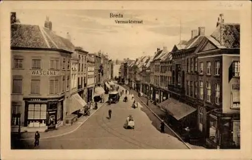 Ak Breda Nordbrabant Niederlande, Veemarktstraat