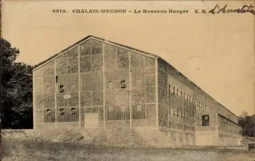 Ak Chalais Meudon Hauts de Seine, Nouveau Hangar