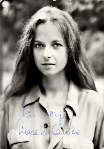 Foto Schauspielerin Mareike Carrière, Portrait, Autogramm