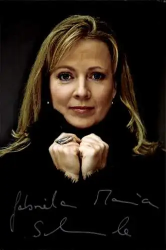 Ak Schauspielerin Gabriele Maria Schmeide, Portrait, Autogramm