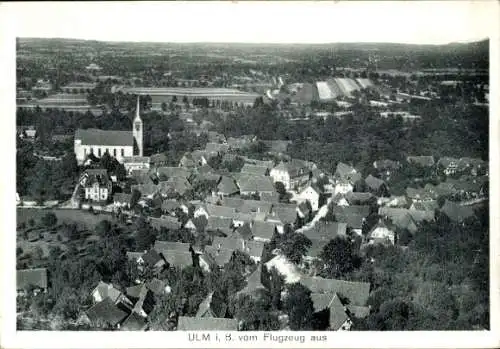 Ak Ulm in Baden Renchen Schwarzwald, Fliegeraufnahme