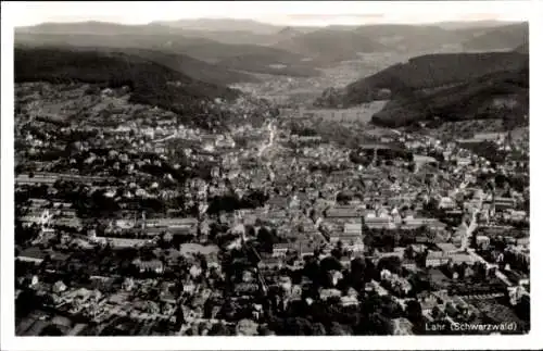 Ak Lahr im Schwarzwald Baden, Fliegeraufnahme