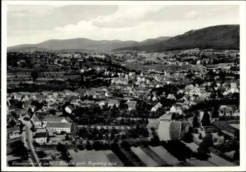 Ak Friesenheim in Baden, Fliegeraufnahme