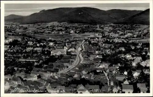 Ak Friesenheim im Ortenaukreis, Fliegeraufnahme, Stadtpanorama