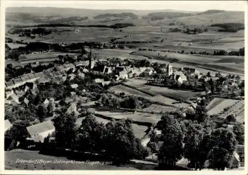 Ak Erbendorf in der Oberpfalz, Fliegeraufnahme