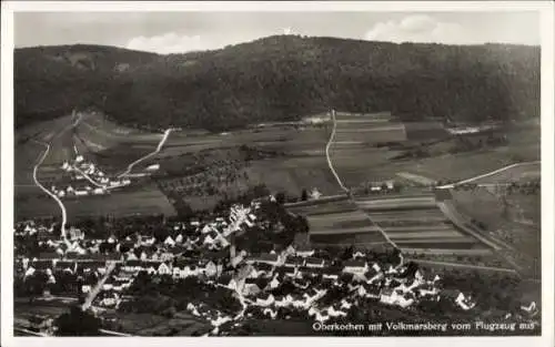 Ak Oberkochen Württemberg, Fliegeraufnahme, Volkmarsberg