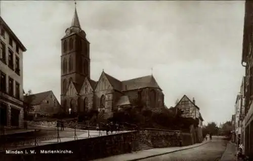 Ak Minden in Westfalen, Marienkirche