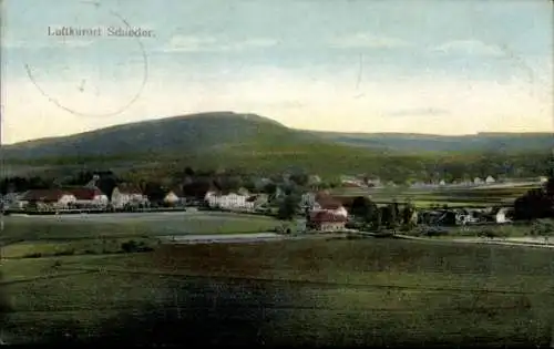 Ak Schieder Schwalenberg in Lippe, Gesamtansicht