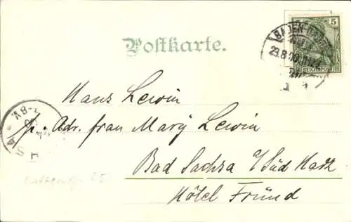 Glitzer Litho Frauenportrait, Kopfschmuck