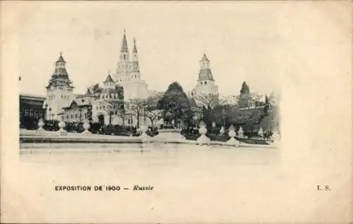 Ak Paris, Weltausstellung 1900, Russland