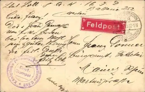 Foto Ak Deutscher Soldat zu Pferde, Uniform, Kaiserzeit