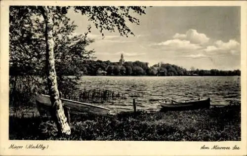 Ak Mirow in Mecklenburg, Mirower See