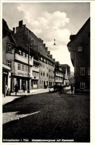 Ak Schmalkalden im Thüringer Wald, Weidebrunnergasse, Kemenate