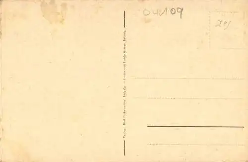 Ak Leipzig in Sachsen, Volkshaus, nach Unruhen März 1920