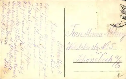 Ak Aachen, Hochstraße, Hotel