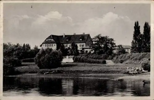 Ak Lostau Möser Jerichower Land, Strandhaus