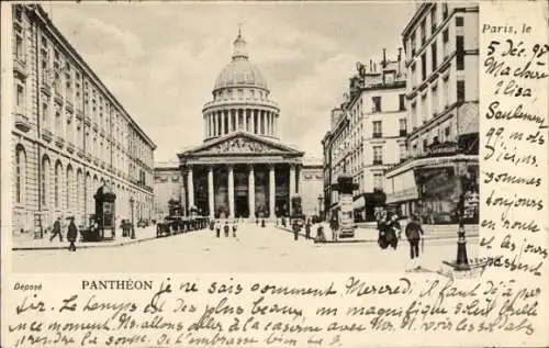 Ak Paris V Panthéon