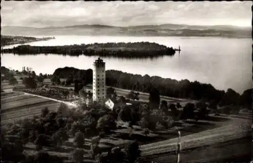 Ak Konstanz am Bodensee, Jugendherberge, Aussichtsturm, Insel Mainau