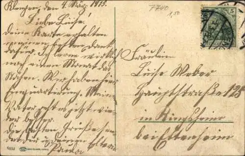 Ak Triberg im Schwarzwald, Teilansicht