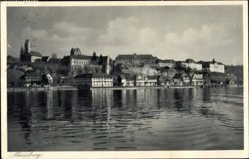 Ak Meersburg am Bodensee, Teilansicht