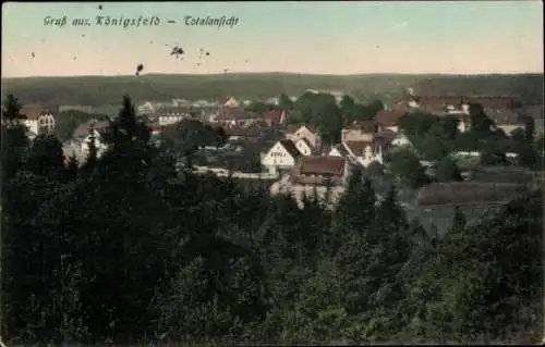 Ak Königsfeld im Schwarzwald Baden, Totalansicht