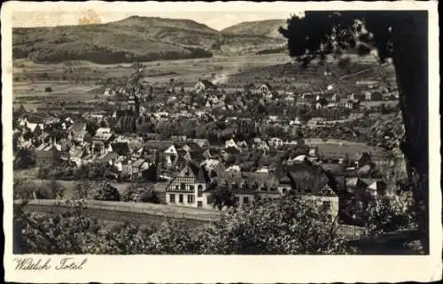 Ak Wittlich in Rheinland Pfalz, Totalansicht der Stadt mit Umgebung