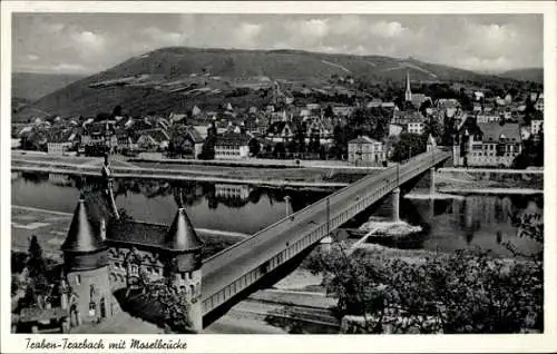 Ak Traben Trarbach an der Mosel, Moselbrücke