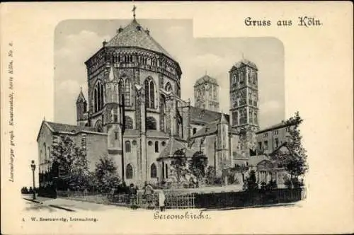 Ak Köln am Rhein, Gereonskirche