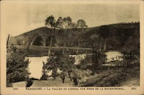 Ak Thury Harcourt Calvados, Vallee de l'Orne, Roche Bunel