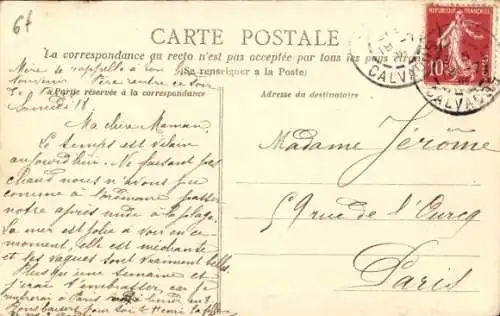 Ak Saint Aubin sur Mer Calvados, Strand