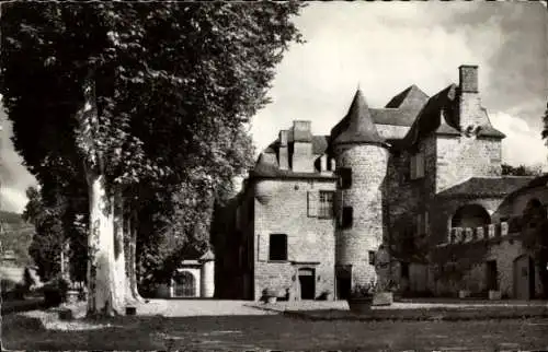 Ak Beaulieu sur Dordogne Corrèze, Chateau d'Arnac