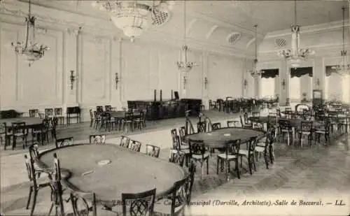 Ak Trouville Calvados, Casino Municipal, Salle de Baccarat