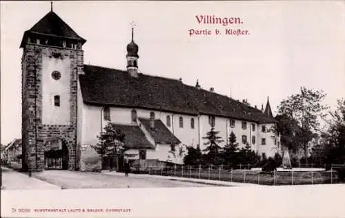 Ak Villingen im Schwarzwald, Kloster