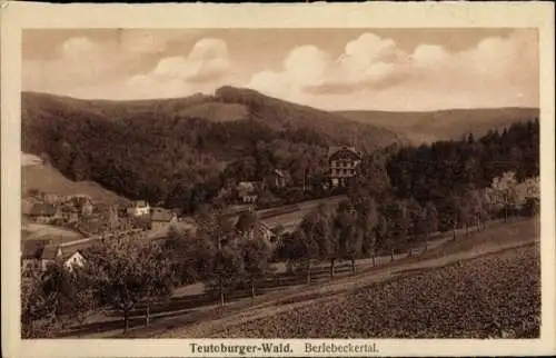 Ak Berlebeck Detmold im Teutoburger Wald, Berlebeckertal