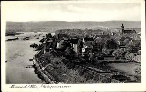 Ak Neuwied am Rhein, Panorama