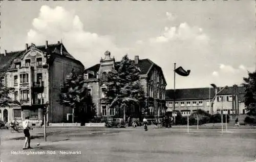 Ak Recklinghausen Süd, Neumarkt