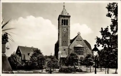 Ak Recklinghausen im Ruhrgebiet, Christuskirche