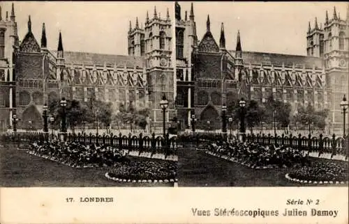 Stereo Ak London England, Westminster Abbey