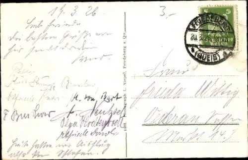 Ak Gryfów Śląski Greiffenberg Schlesien, Burg Greiffenstein, Kemnitzkamm, Iserkamm