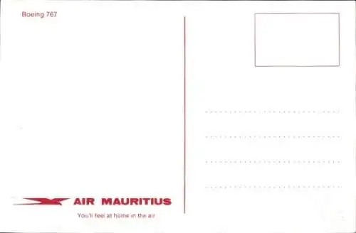 Ak Passagierflugzeug Boeing 767, Air Mauritius