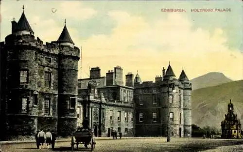 Ak Edinburgh Schottland, Holyrood Palace, Eingangsfassade, Raphael Tuck & Sons 4764