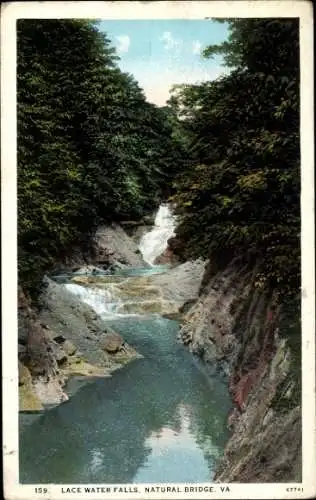 Ak Natural Bridge Virginia USA, Lace Water Falls